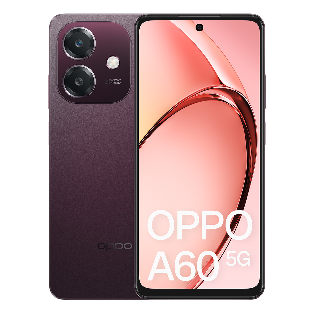 Photo of OPPO A60 5G (Dual Sim, 128GB/4GB, 6.67'', TEL ) - Nebula Red
