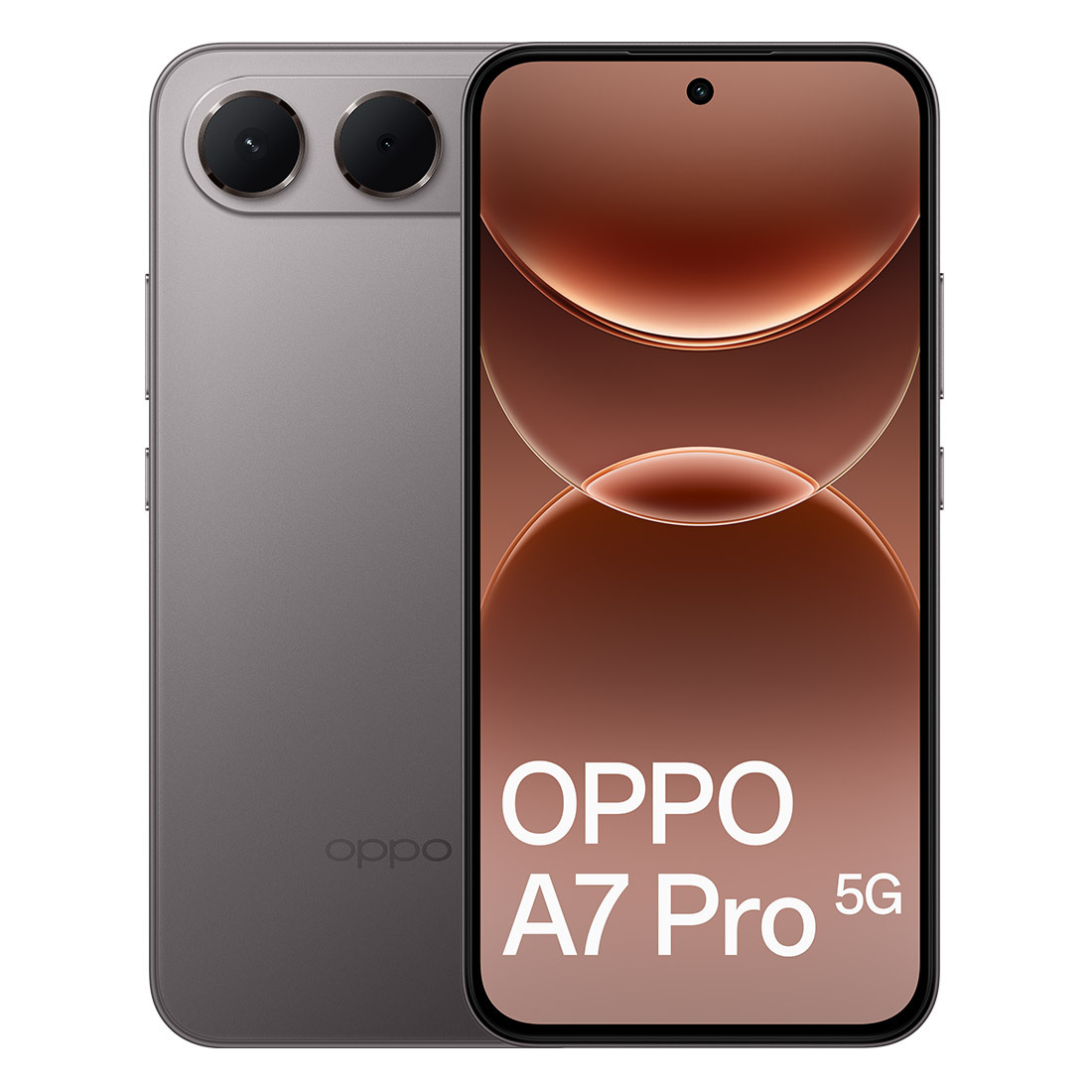 OPPO A7 Pro 5G (Dual Sim, 128GB/6GB, 7400mAh) - Shine Titanium - main
