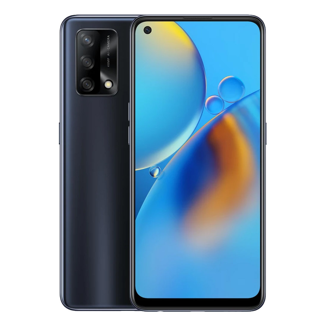 OPPO A74 4G (Dual Sim, 6GB/128GB, 48 MP, CPH2219) - Prism Black