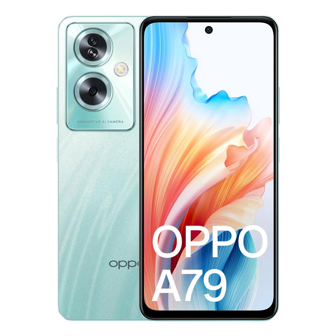 OPPO A79 5G (Dual Sim, 128GB/4GB, CPH2557AU) - Glowing Green