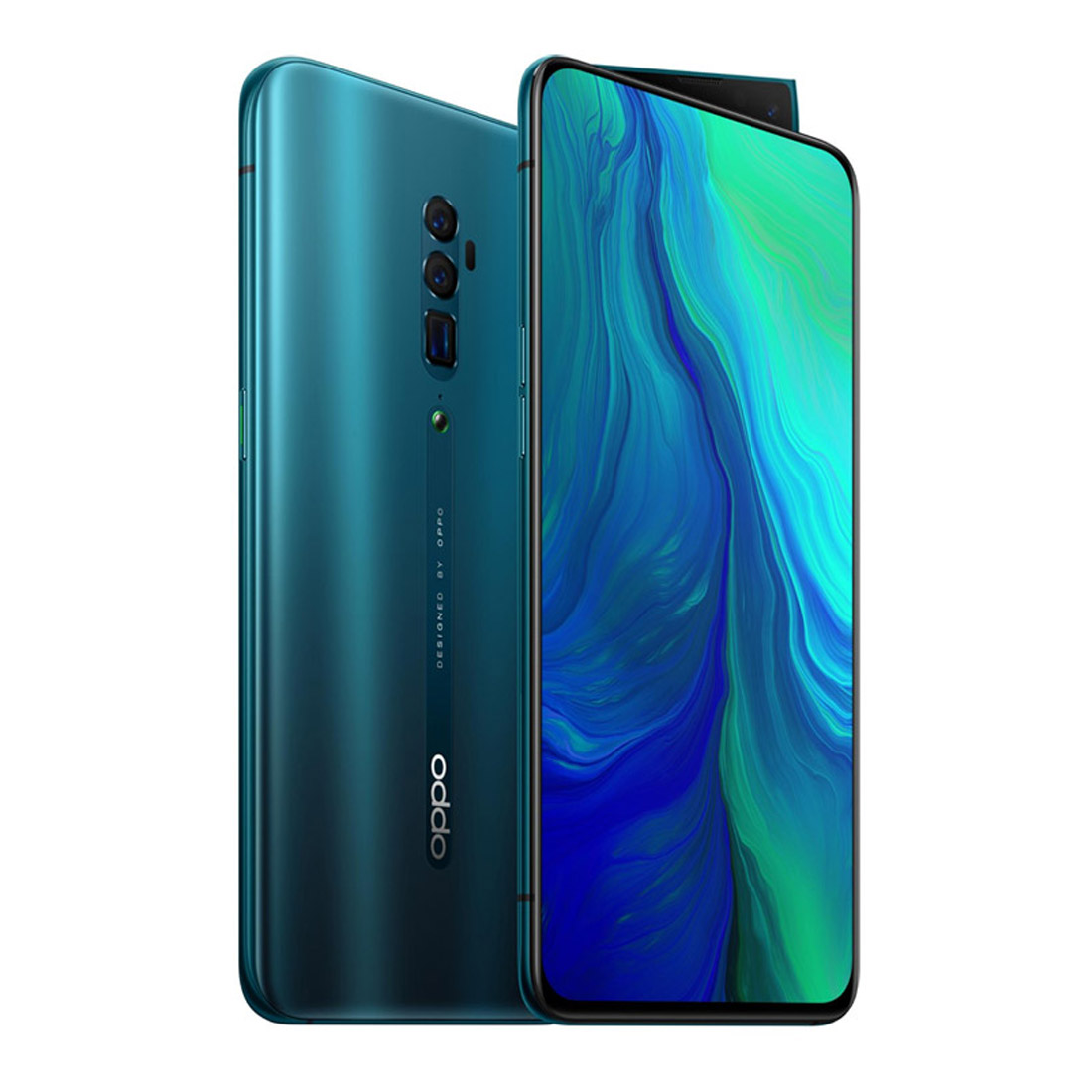 OPPO Reno 5G (48MP, 256GB/8GB, Opt) - Ocean Green [Refurbished] - Excellent