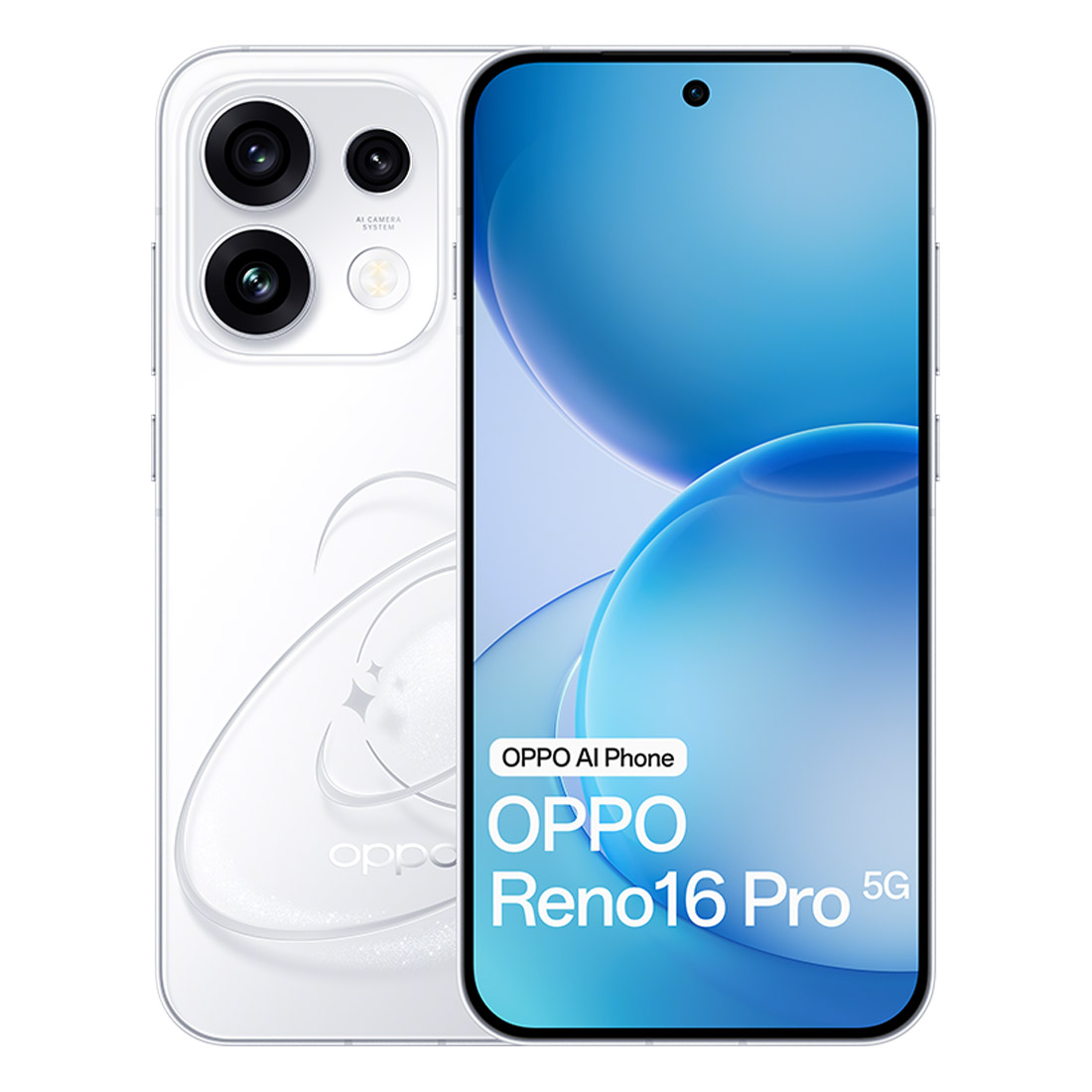 Photo of OPPO Reno16 Pro 5G (Dual Sim, 512GB/12GB, 6.32'') - Pop White