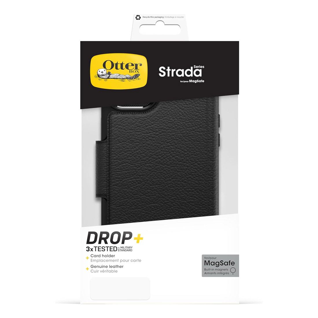 Photo of OtterBox Strada Magsafe Case for iPhone 15 Plus 77-93564 - Black