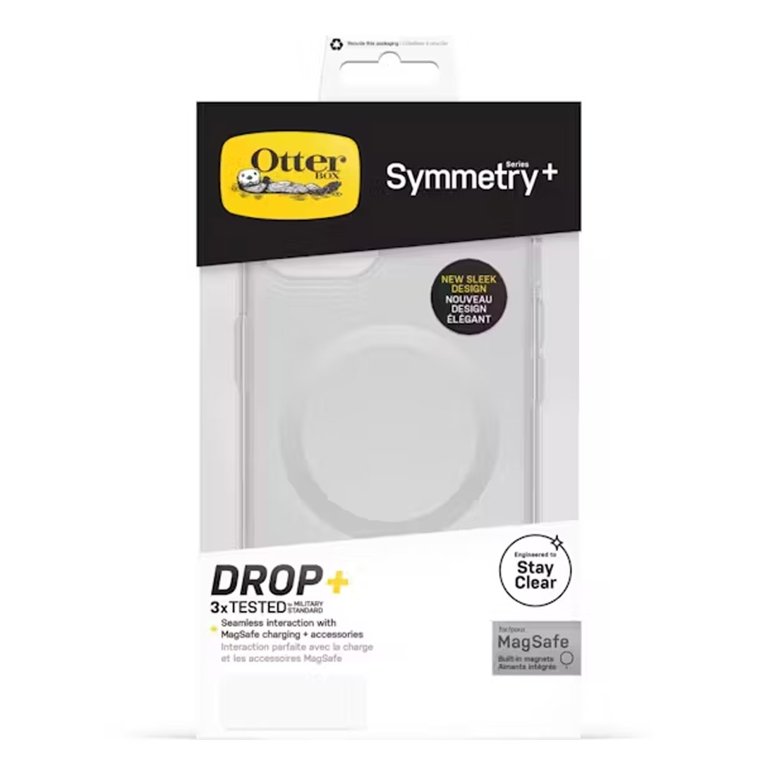 Photo of OtterBox Symmetry+ with MagSafe Case for iPhone 14 Plus - Clear