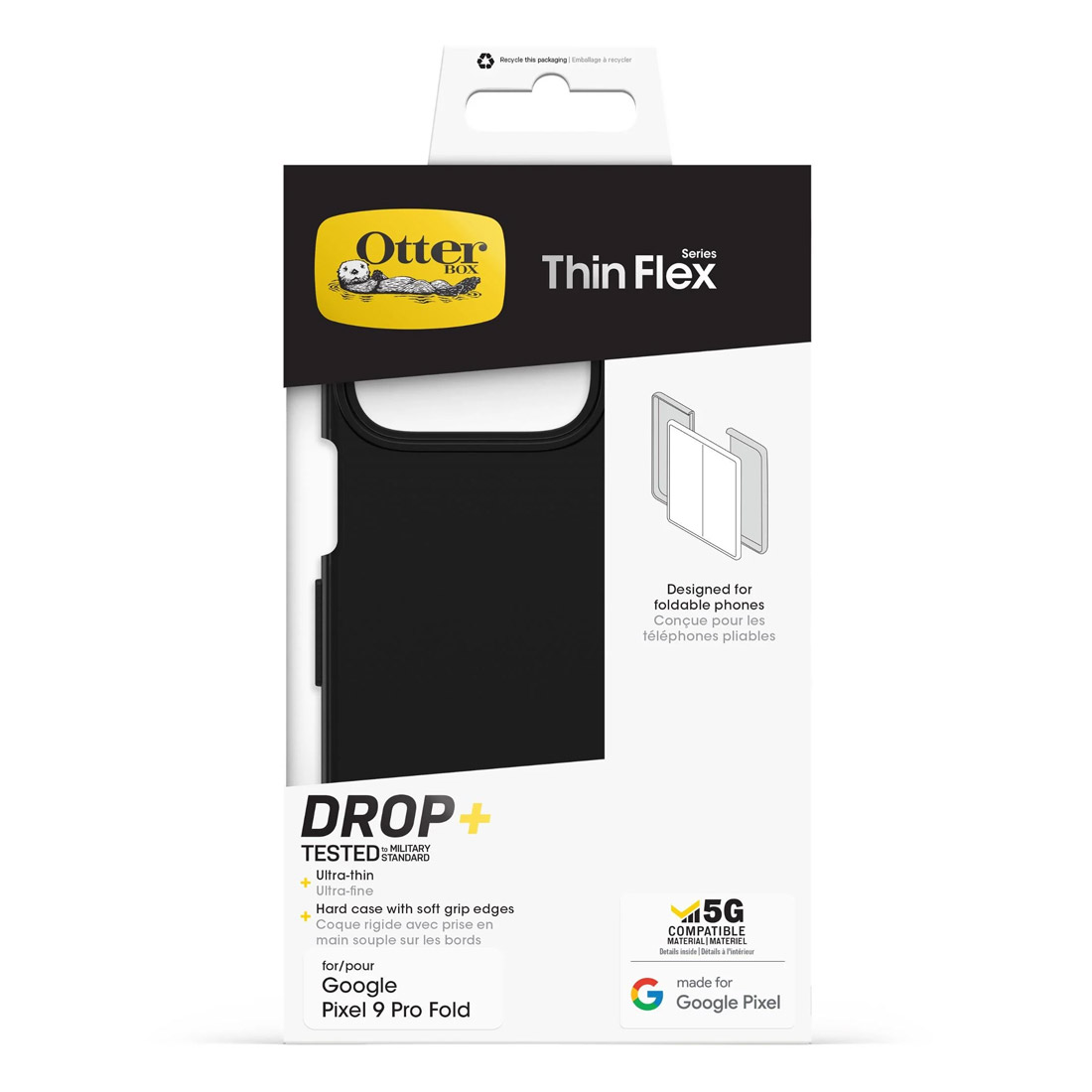 Photo of Otterbox Thin Flex Case for Google Pixel 9 Pro Fold - Black