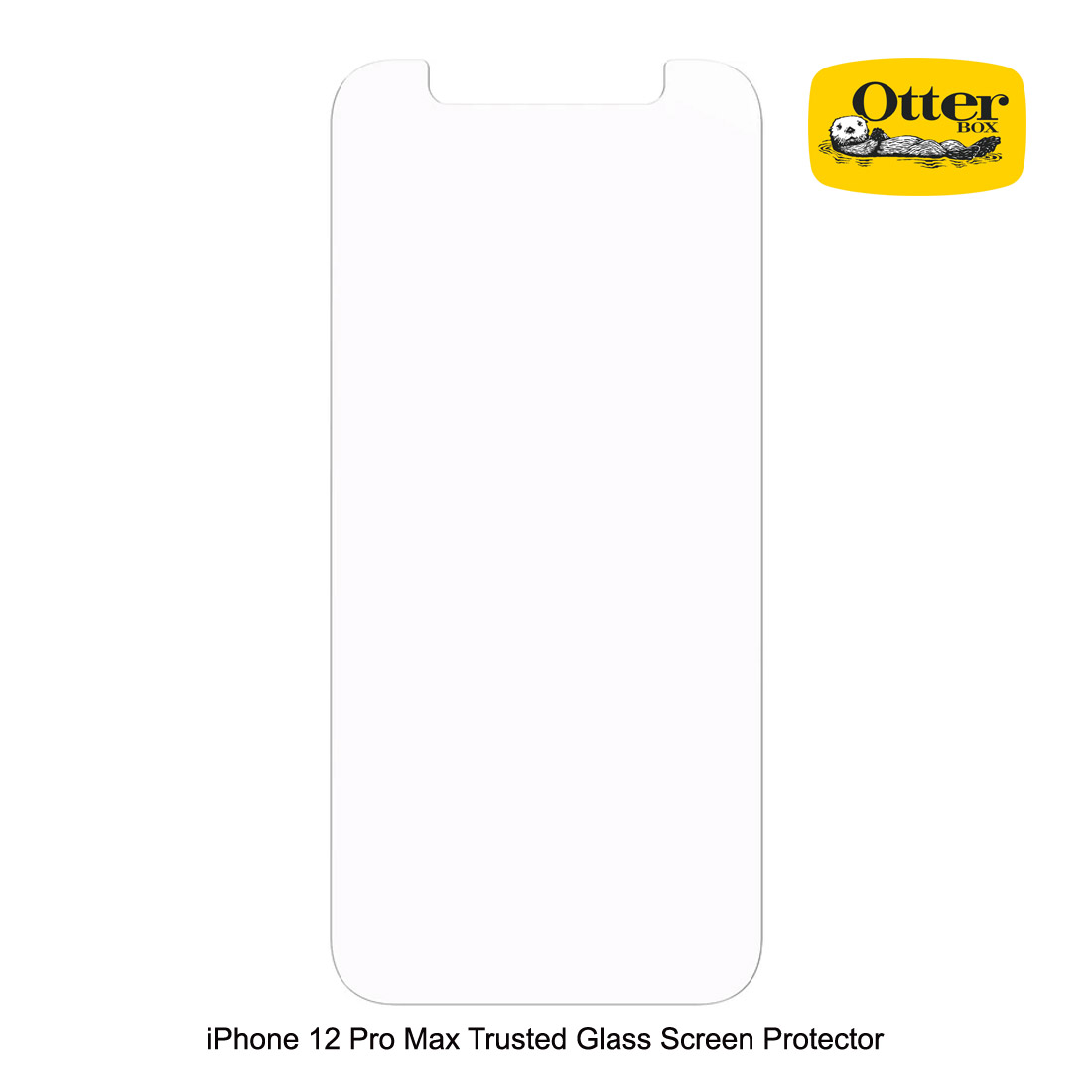 OtterBox Trusted Glass Screen Protector for Apple iPhone 12 Pro Max - Clear