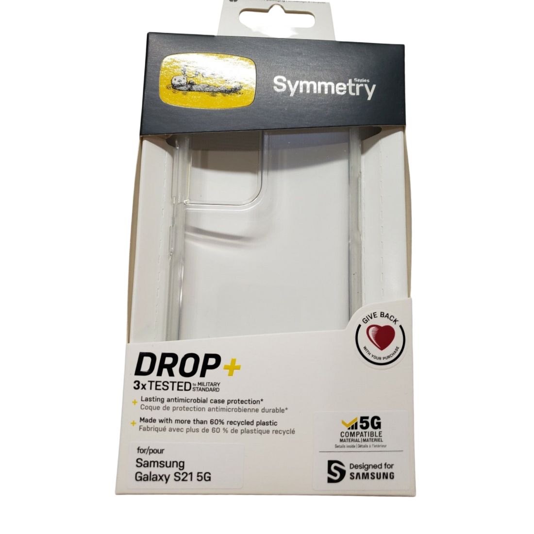 OtterBox Symmetry Clear Case for Samsung Galaxy S21 Ultra 5G - Clear