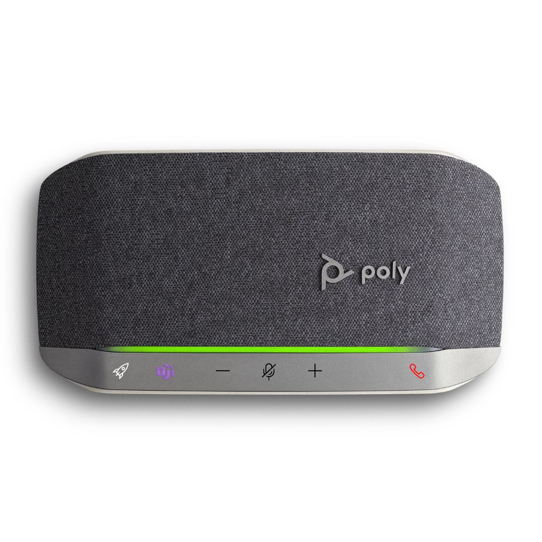 Poly Sync 20 USB Type-A and Bluetooth Speakerphone - Silver / Black ...
