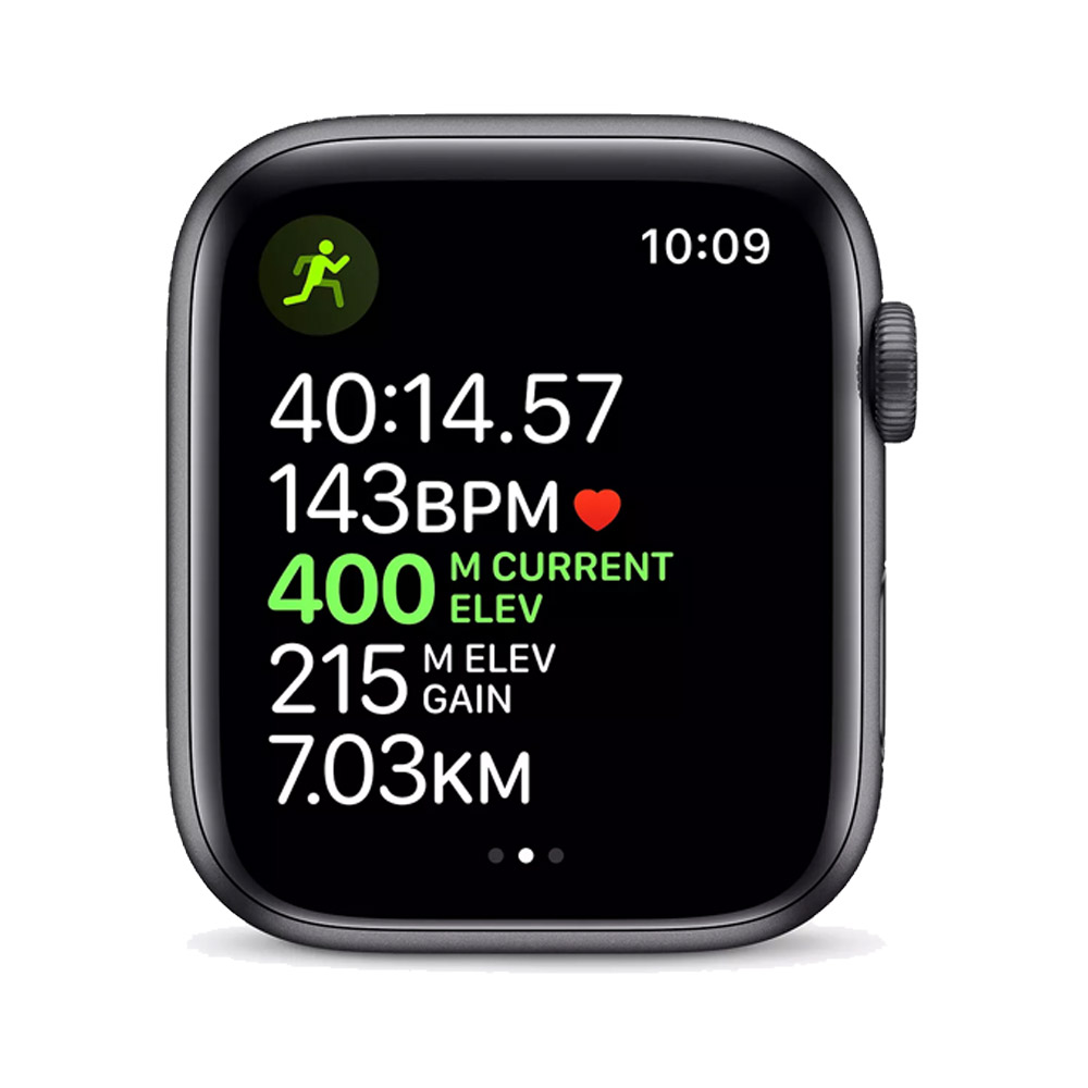 [Brown Package - As New] Apple Watch 44mm Series 5 (GPS + Cellular) - Space Grey Aluminum Case w/ Black Magnetic Mesh Band