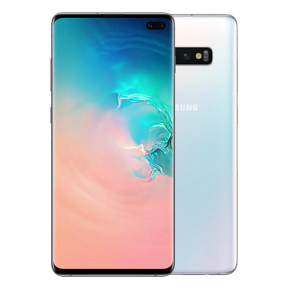 Samsung Galaxy S10+ Plus (512GB/8GB, Opt) - Ceramic White [Refurbished] - Excellent