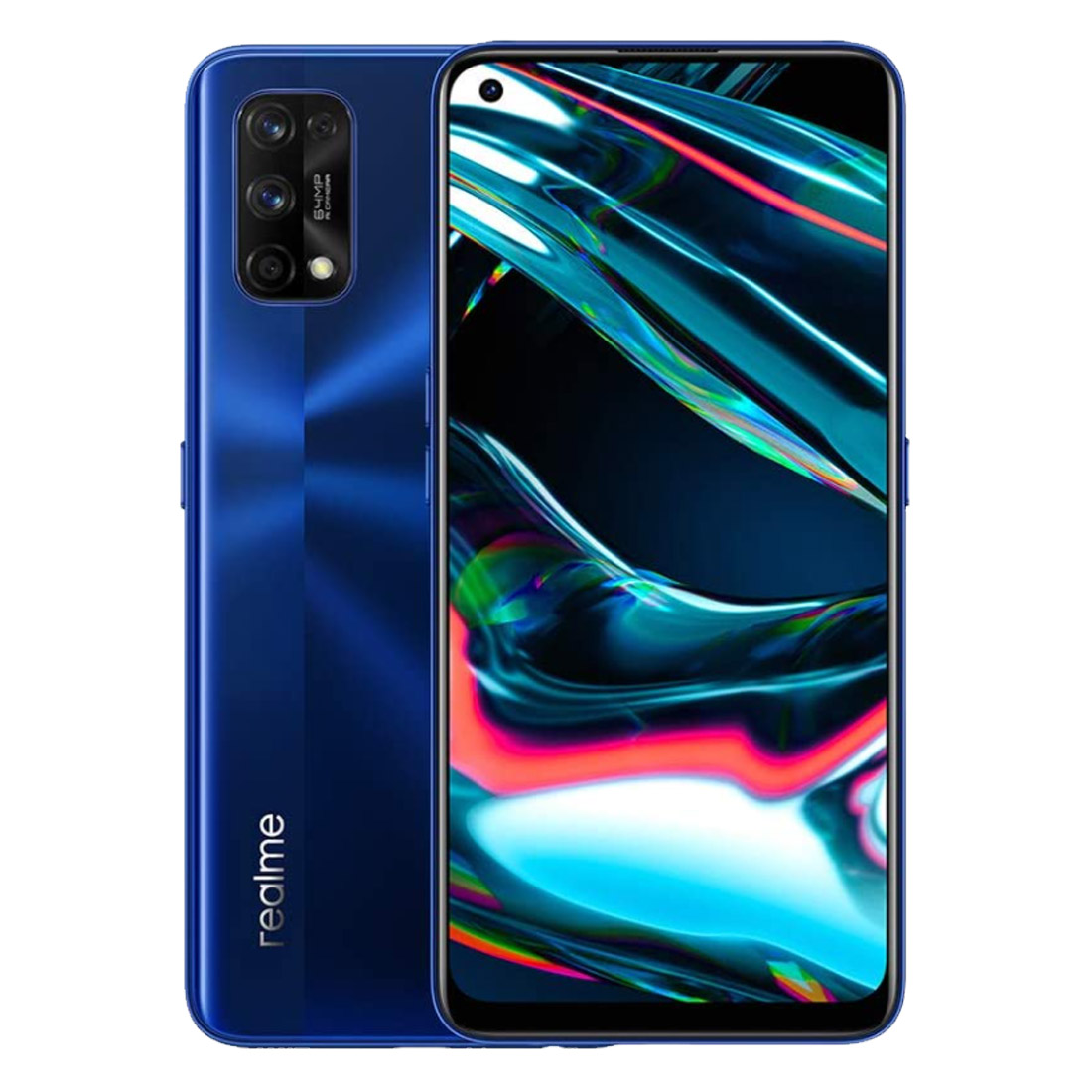 realme 7 Pro (Dual Sim 4G/4G, 6.4", 128GB/8GB) - Mirror Blue