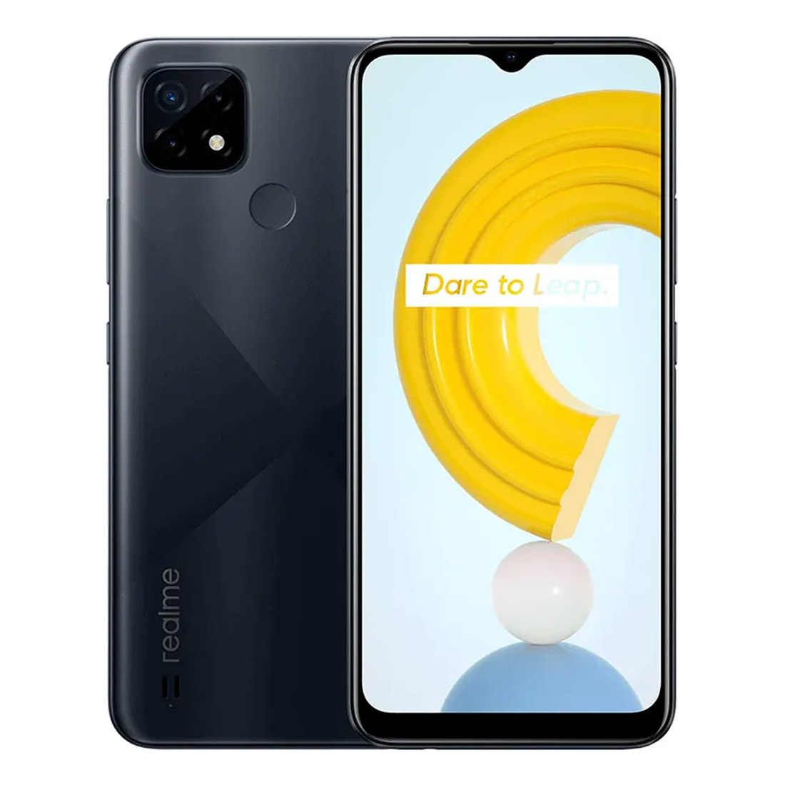 Realme C21 4G (64GB/4GB, 6.5'', Locked to Optus) Balck-combo 