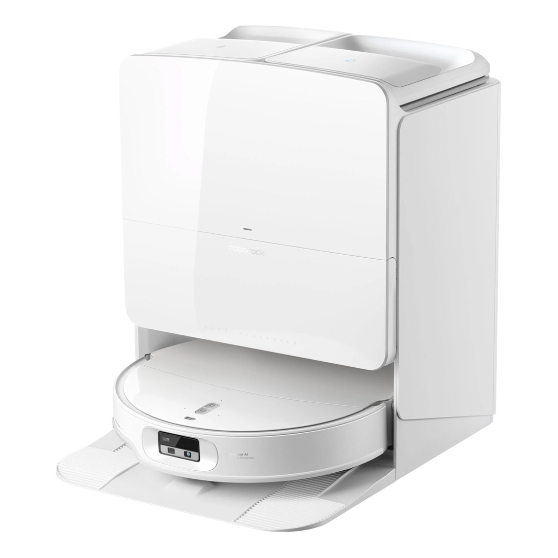 Roborock Qrevo Edge 2 Pro Robotic Vacuum w/ Multifunctional Dock - White -combo 