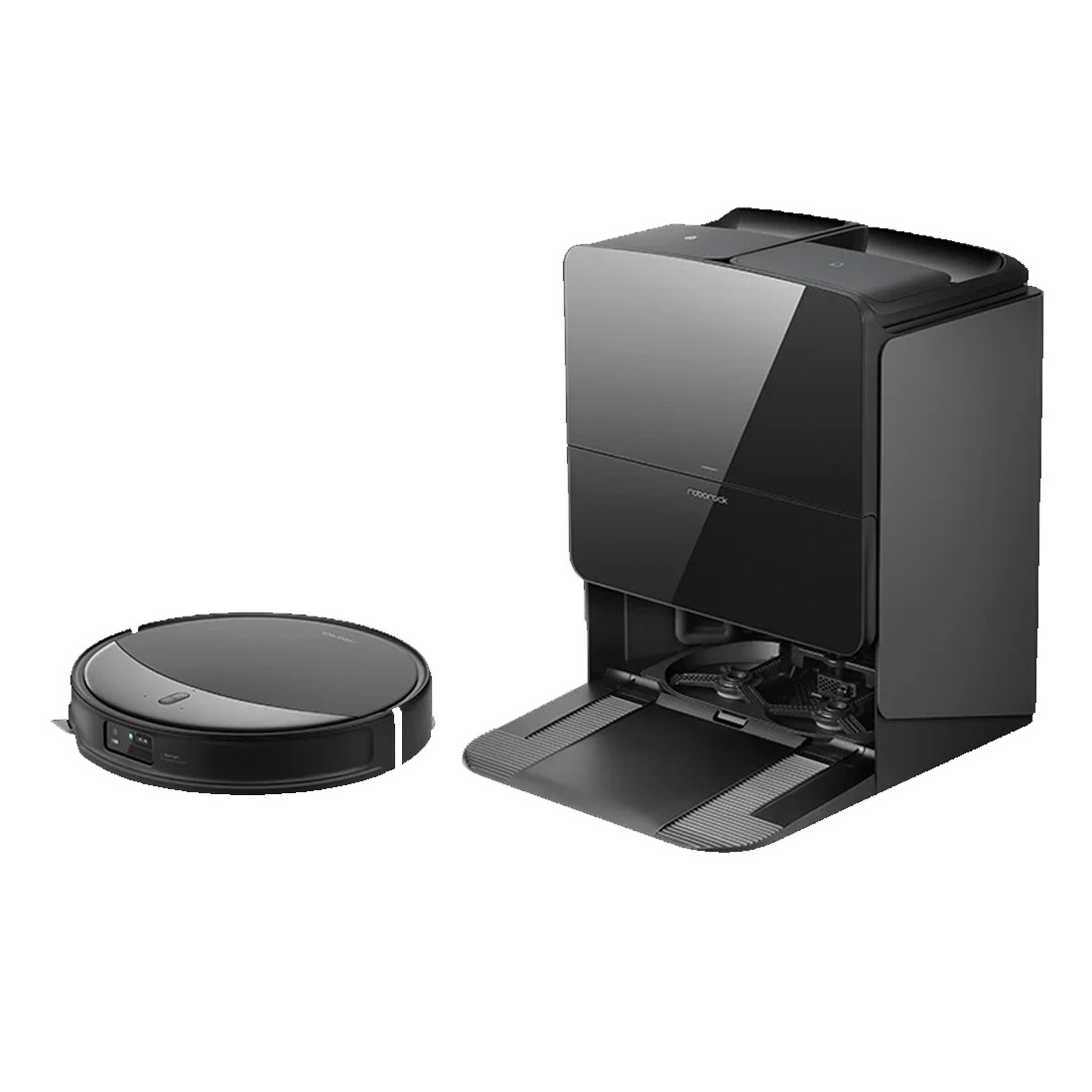 Roborock Saros 10R Robotic Vacuum w/ Multifunctional Dock 4.0 - Black
