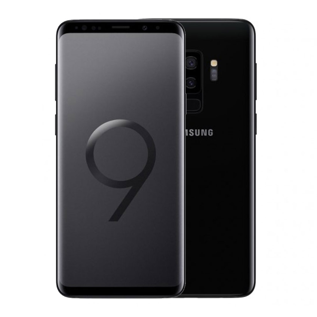 Samsung Galaxy S9+ Plus G965F (256GB/6GB, 6.2", Opt) - Midnight Black [Refurbished] - Excellent