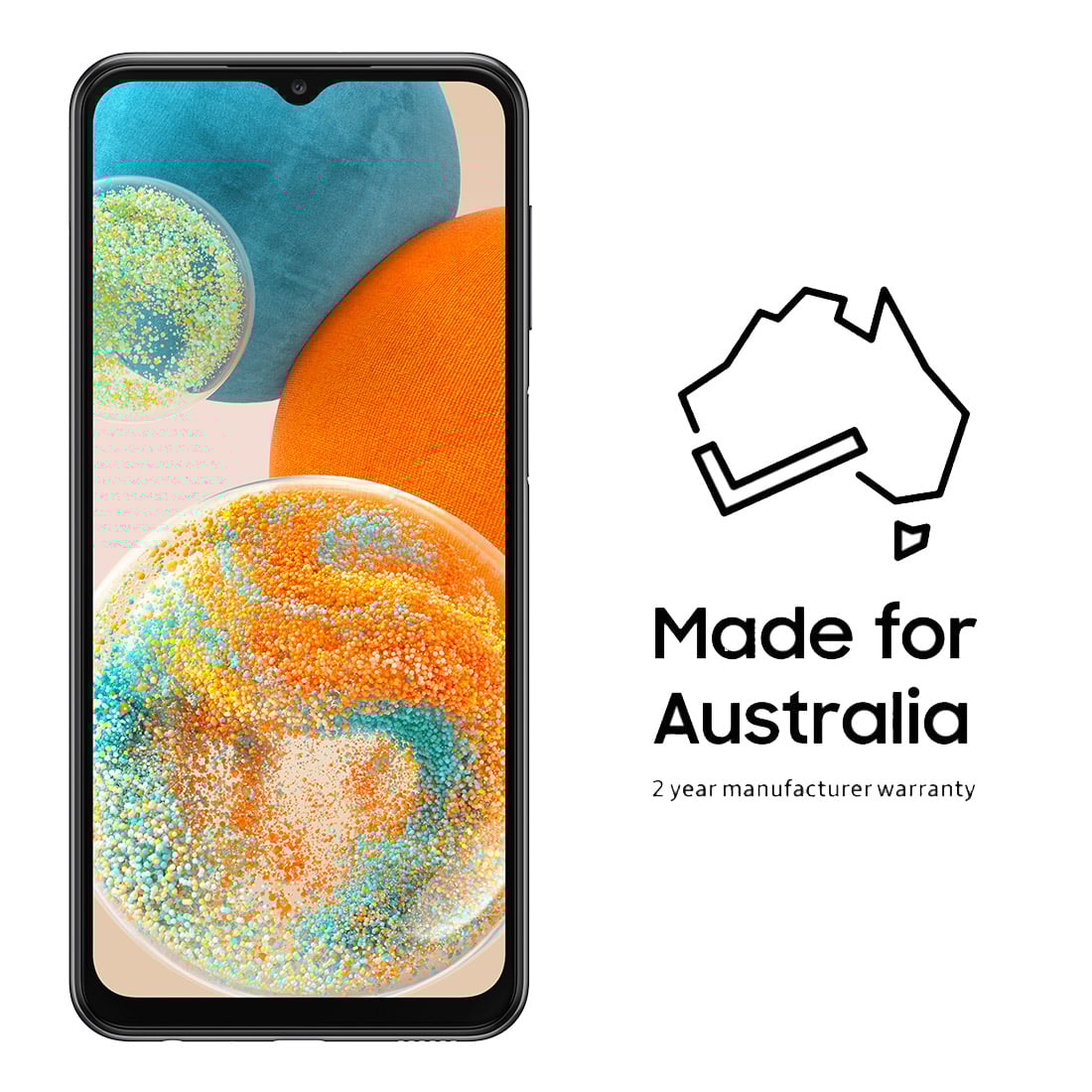 Samsung Galaxy A23 5G (6.6 inches, 128GB/4GB, SM-A236) - Black