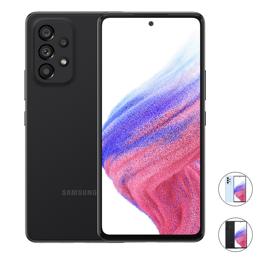 中古/ジャンク】au Galaxy A53 5G 6GB/128GB SCG15 オーサムブルー