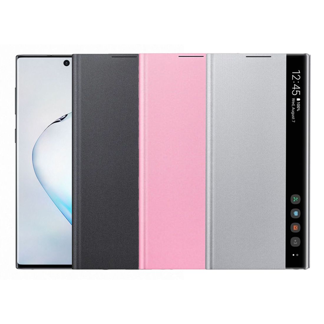 Samsung Galaxy Note 10 Clear View Cover - Pink