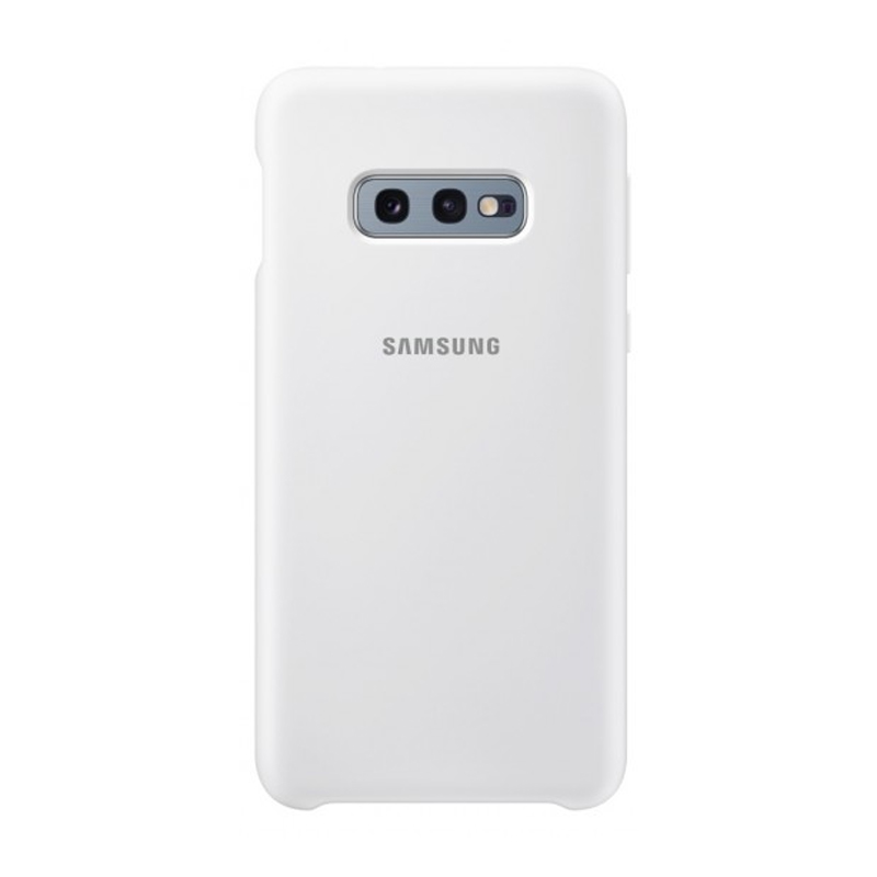 Samsung Galaxy S10e Silicone Cover - White