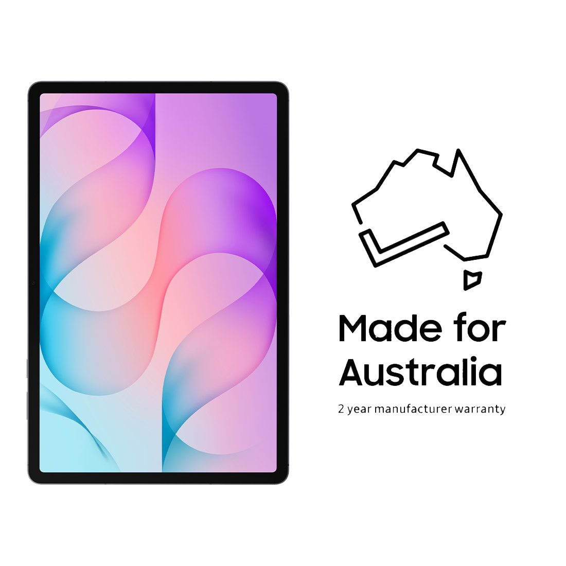 Samsung Galaxy Tab S12+ Plus Wi-Fi (512GB/12GB, 12.6'', SM-X840NZ) - Grey-front 