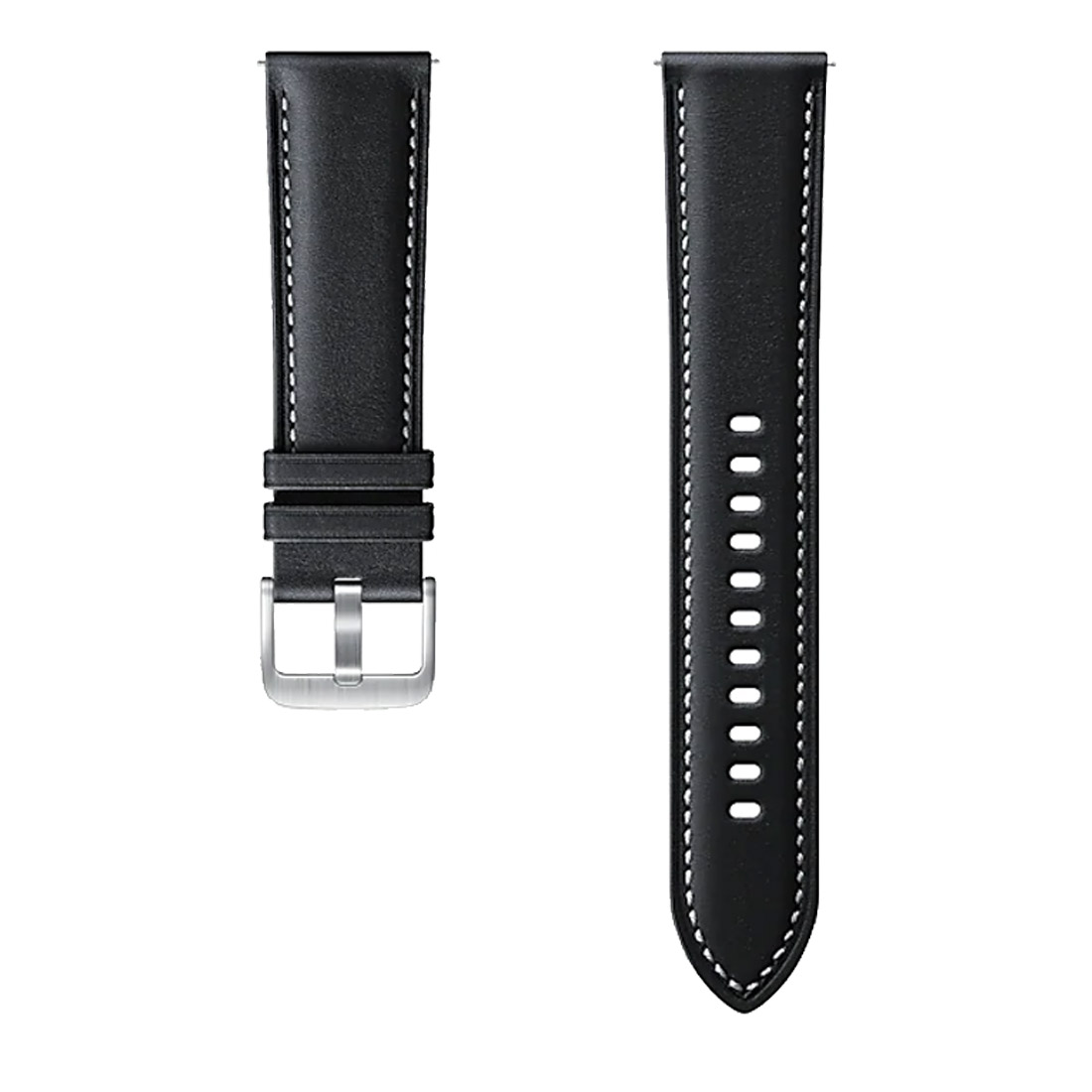 Samsung Galaxy Watch 3 Stitch Leather Band 20mm ET-SLR85SBEGWW - Black