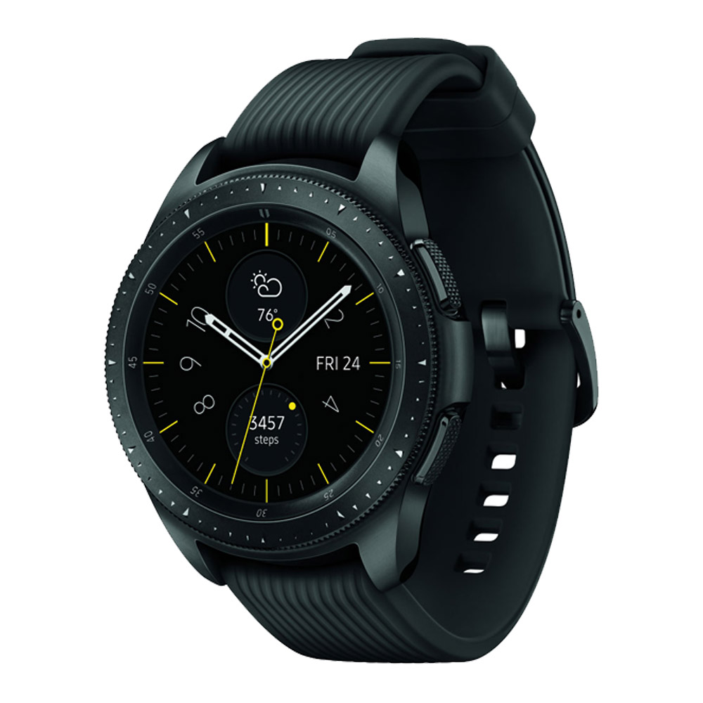 Samsung Galaxy Watch 42mm 4G LTE - Midnight Black [Refurbished] - Excellent