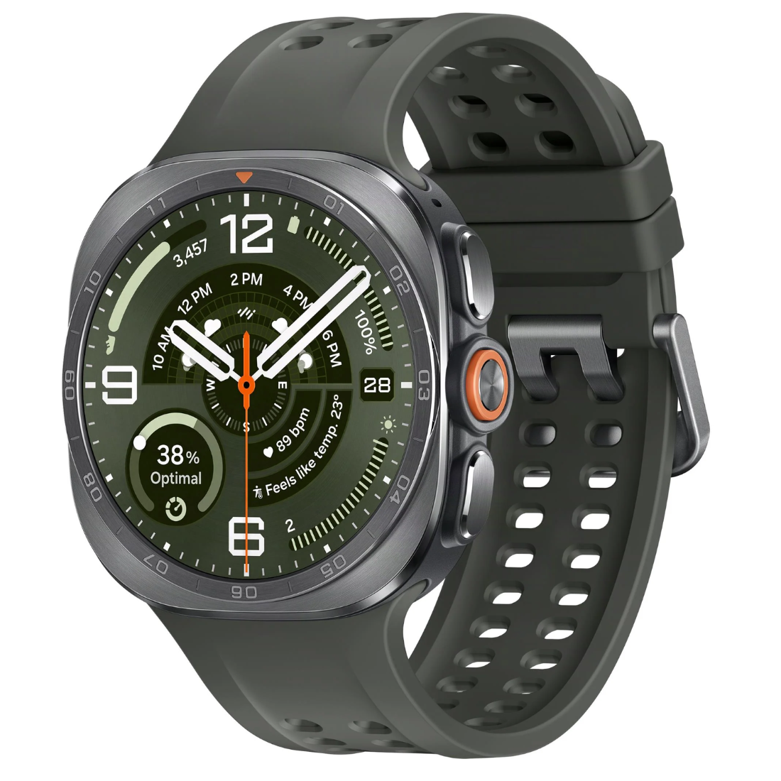 Samsung Galaxy Watch Ultra2 47mm LTE SM-L715FZ - Titanium Silver/Marine Olive