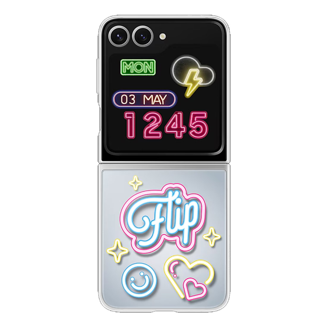 Photo of Samsung Galaxy Z Flip7 FE / Flip6  Flipsuit Case EF-ZF741CTEGWW - Transparent
