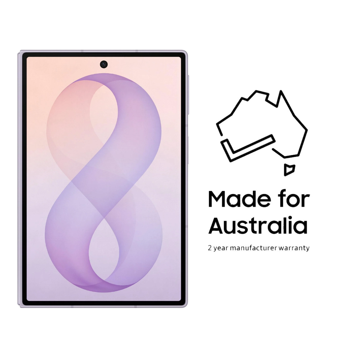 Samsung Galaxy Z Fold8 5G (Dual Sim, 1TB/16GB, 7.6'', SM-F971BL) - Lavender