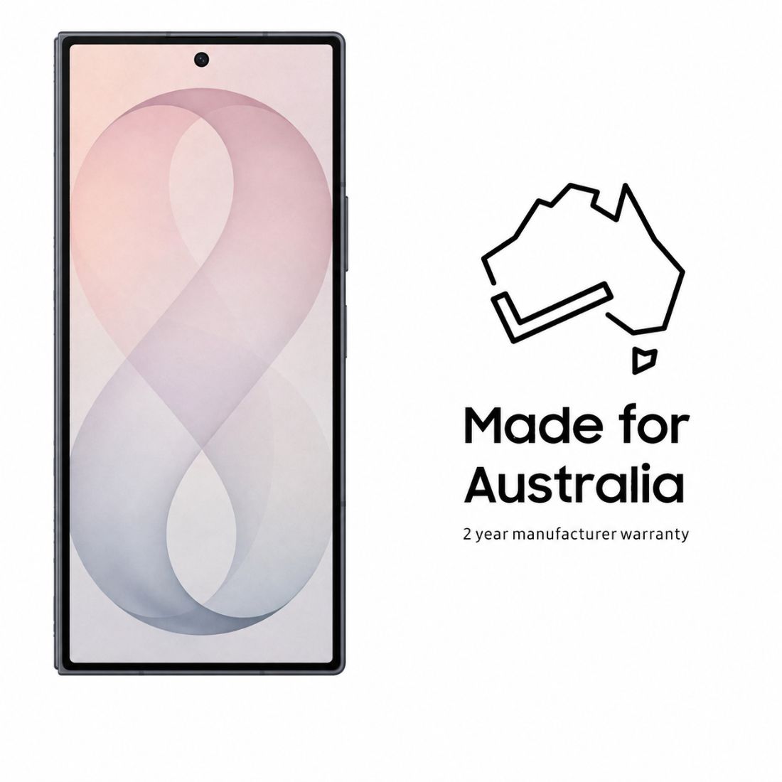 Samsung Galaxy Z Fold8 Ultra 5G (Dual Sim,512GB/12GB  SM-F976BZKHATS) - Graphite