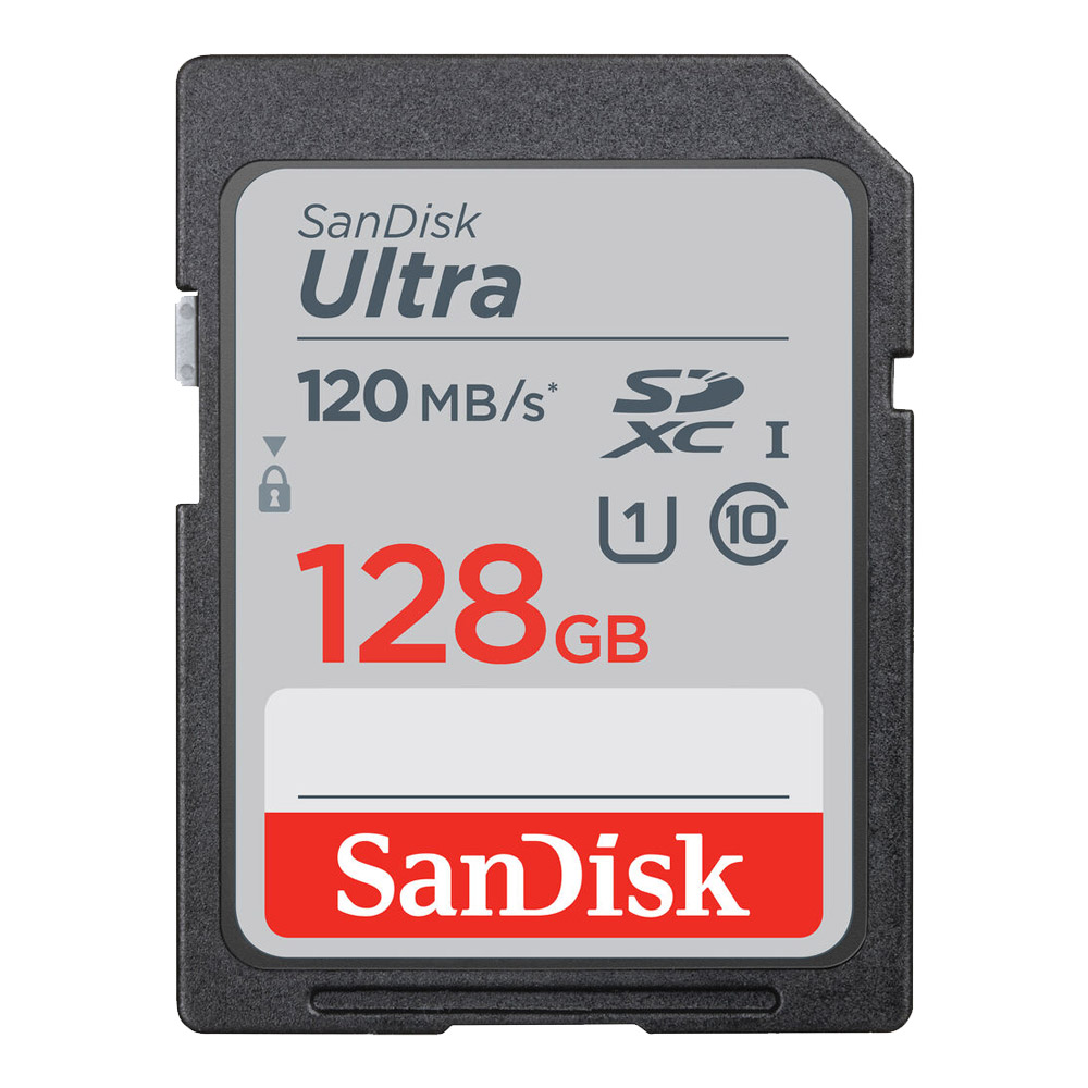 Sandisk 128GB Ultra SD UHS-I SDXC Memory Card SDSDUN4-128G-GN6IN