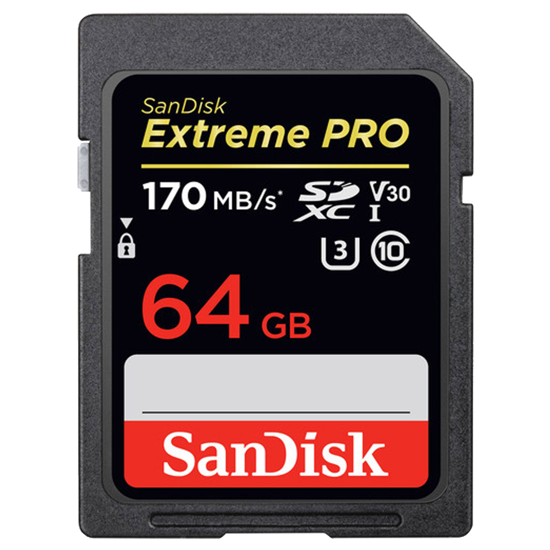 Sandisk 64GB Extreme PRO UHS-I SDXC 170MB/s Memory Card SDSDXXY-064G-GN4IN