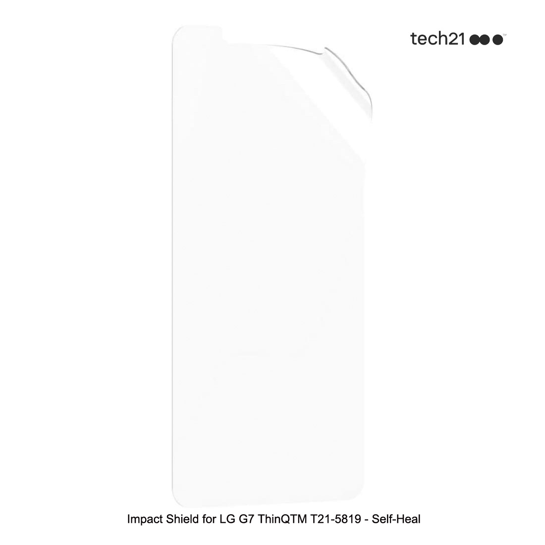 Tech21 Impact Shield Self-Heal Screen Protector for LG G7 ThinQ T21-5819 - Clear