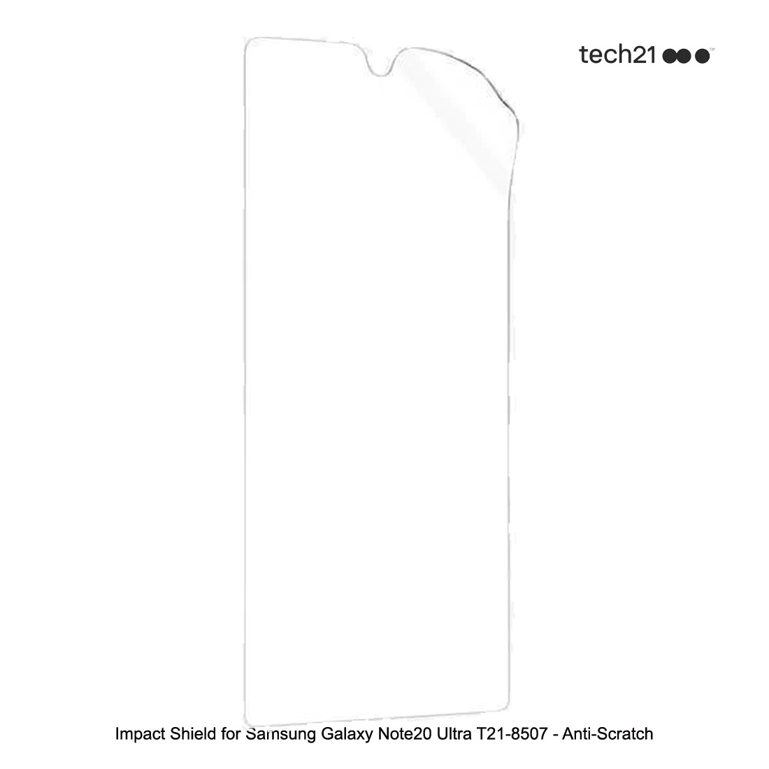 Tech21 Impact Shield w/ Anti-Scratch Screen Protector for Samsung Galaxy Note20 Ultra T21-8507 - Clear