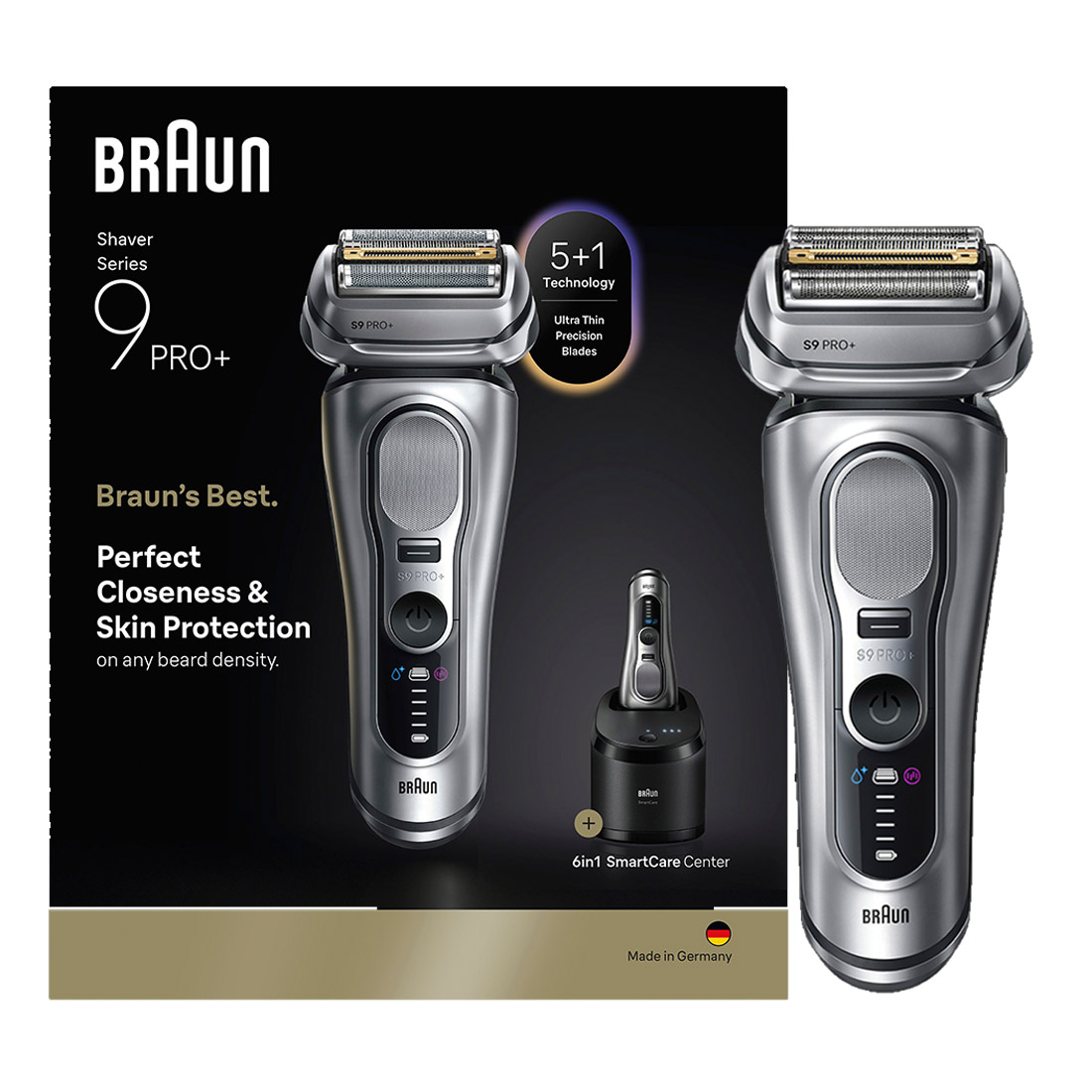 Photo of Braun Series 9 PRO+ Wet & Dry Electric Shaver w/ 6-in-1 SmartCare Center 9667cc