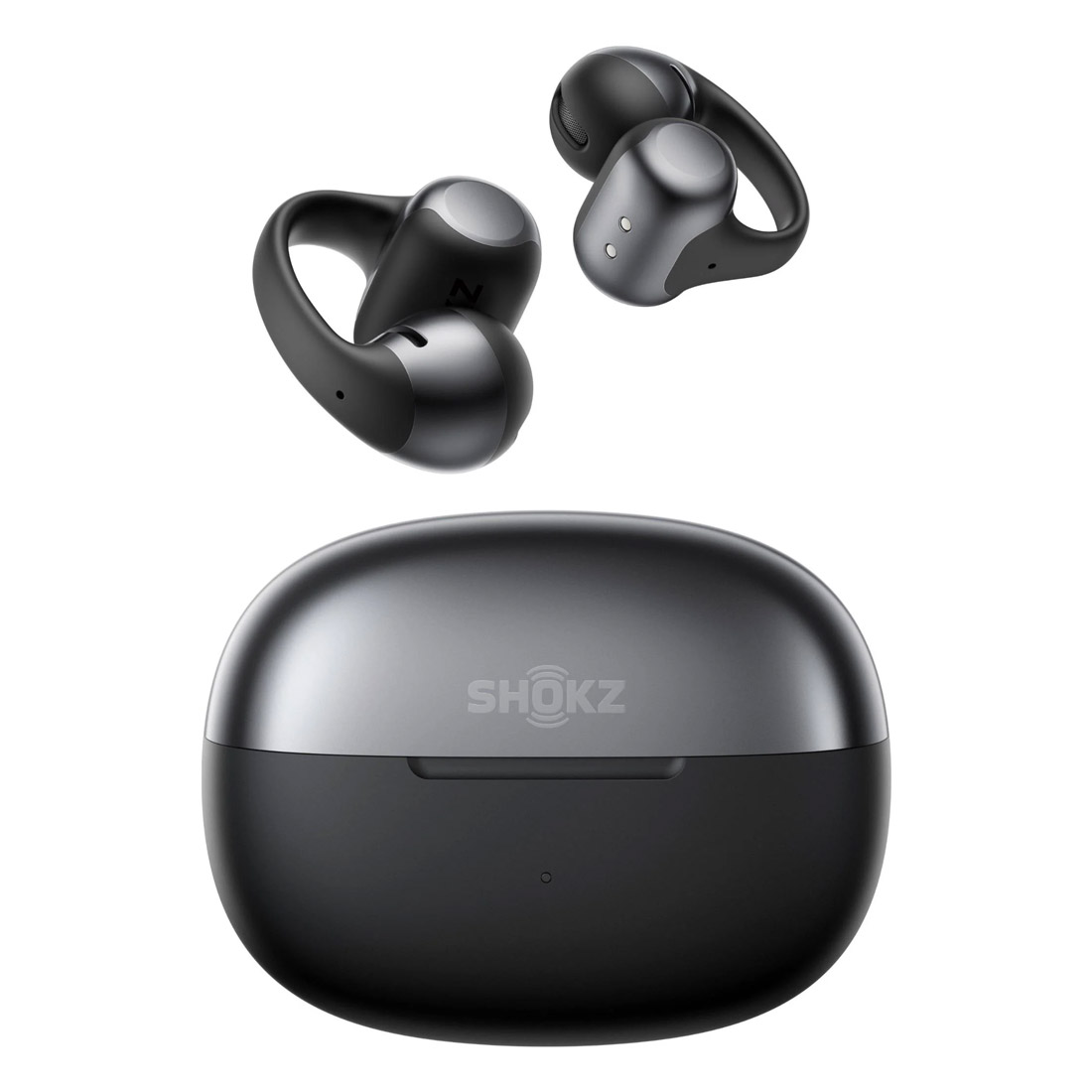 Photo of Shokz OpenDots One Open-Ear TWS Earbuds Black [Damgaed Box] - Brand New