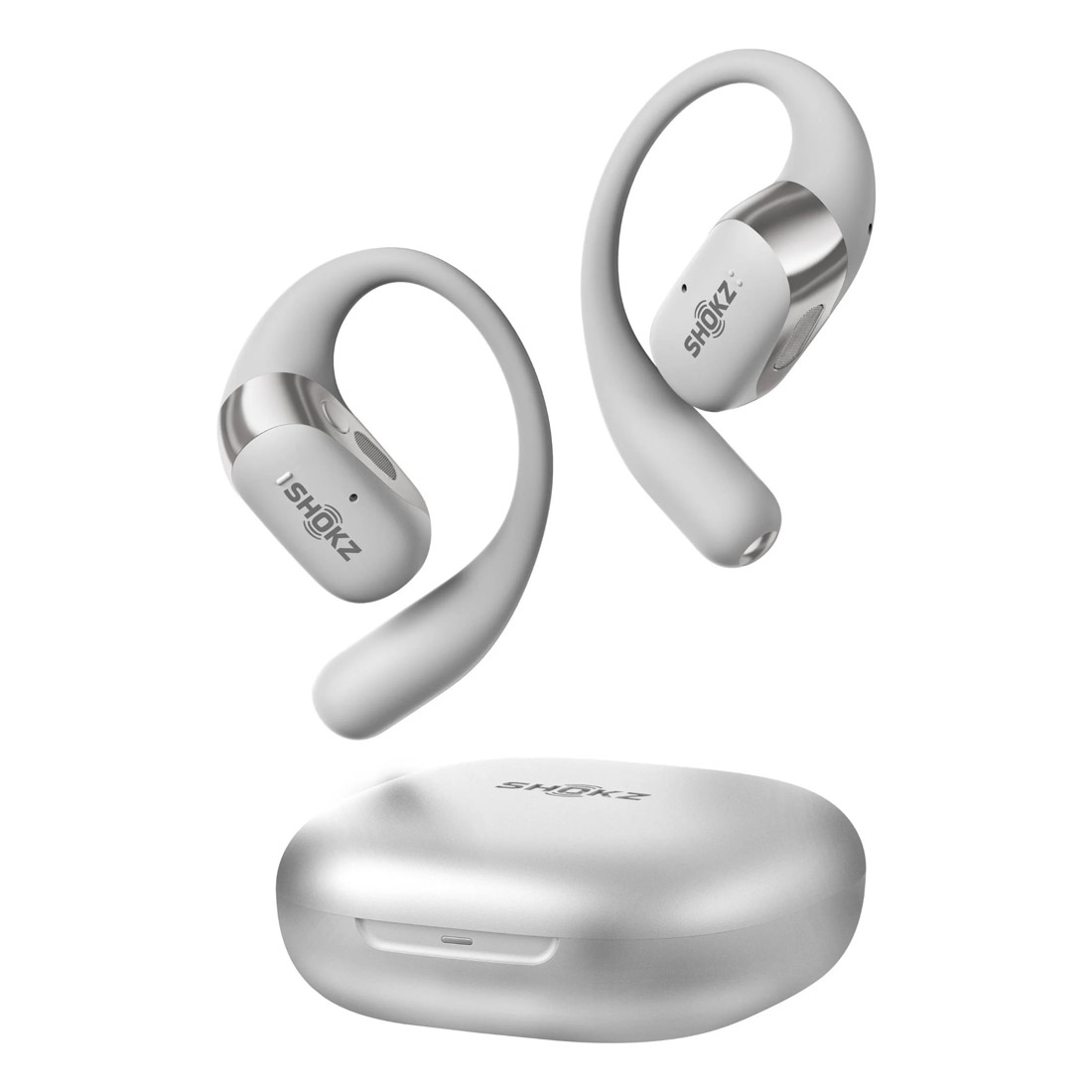 Photo of Shokz OpenFit 2+ Open-Ear TWS Earbuds Grey [Certified Refur] - Excellent