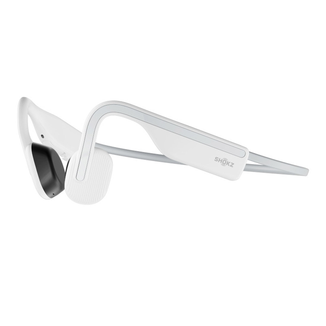 Photo of Shokz OpenMove Bone Conduction Open-Ear Lifestyle/Sport Headphones - White