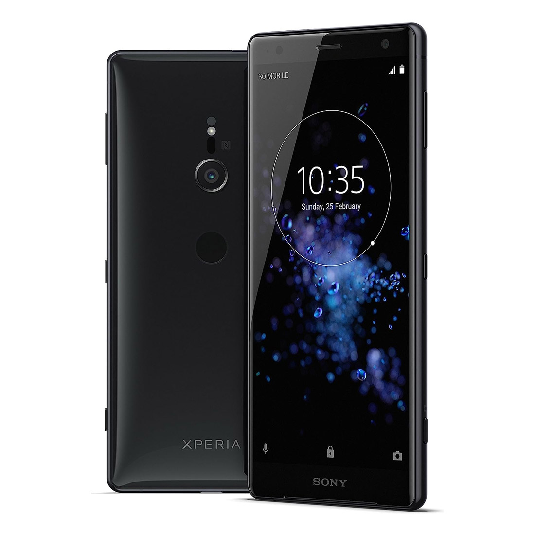 Sony Xperia XZ2 (5.5" 4K, 64GB/4GB, Tel) - Black [Refurbished] - As New