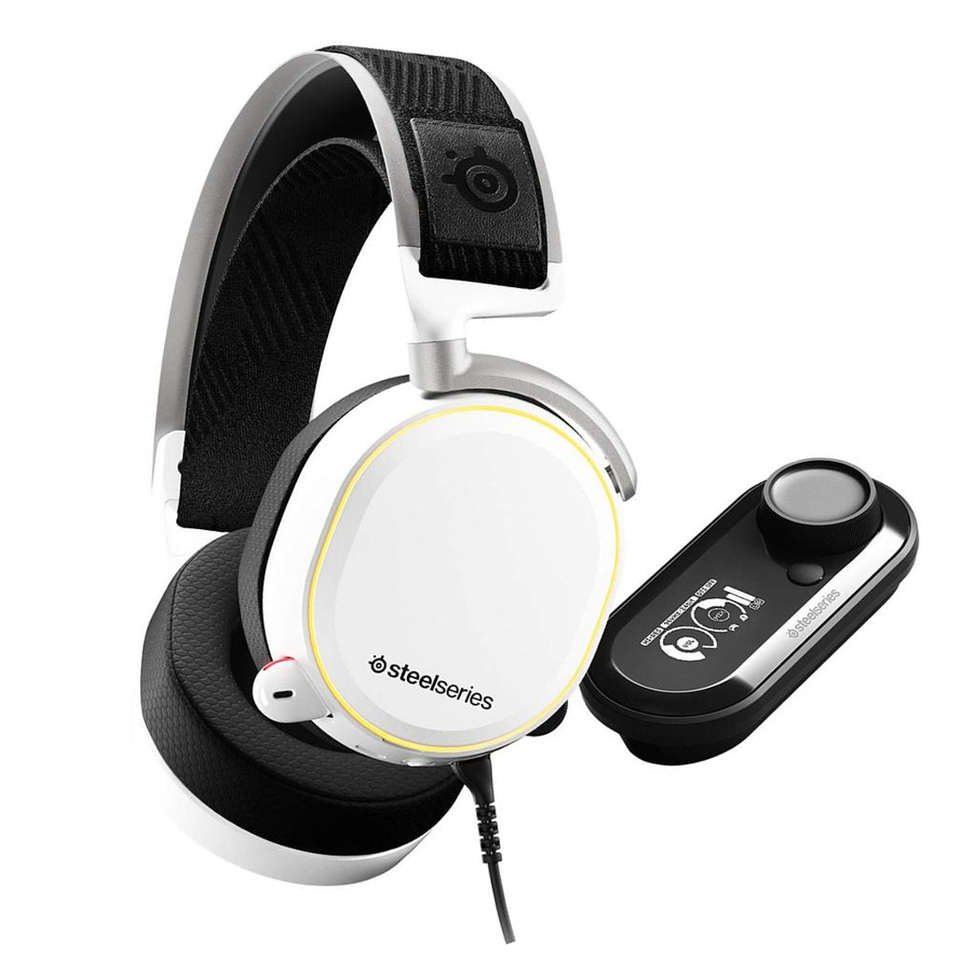 SteelSeries Arctis Pro + GameDAC Gaming Headset - White