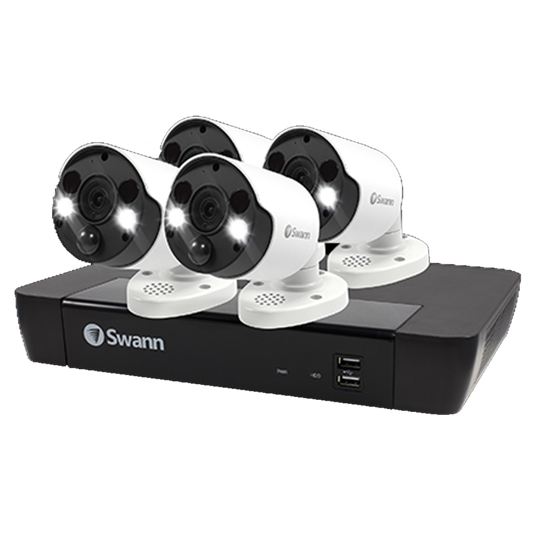 Swann 8 Channel NVR 4 Cameras 4K Ultra HD 2TB NVR Security System SWNVK-886804FB-AU