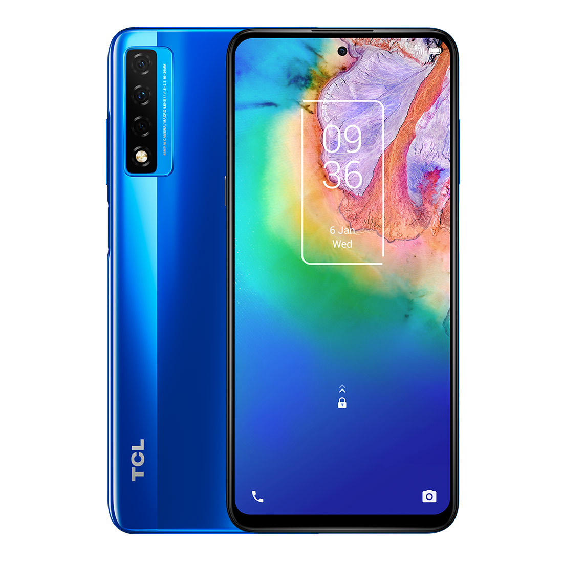 TCL 20 5G (Dual Sim, 128GB/6GB, 6.67'') - Placid Blue