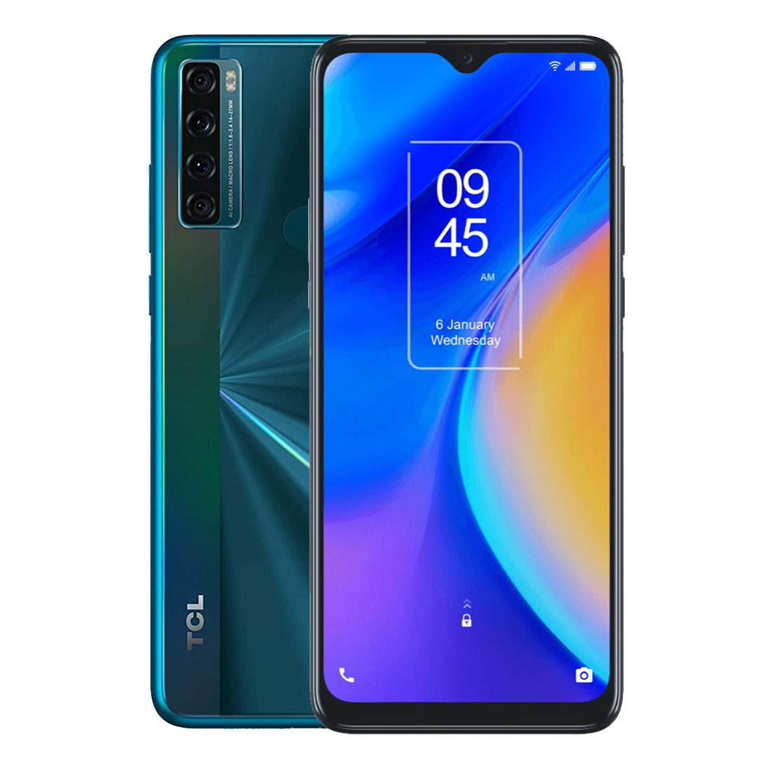TCL 20 SE (Dual Sim, 128GB/4GB, 6.82'') - Aurora Green