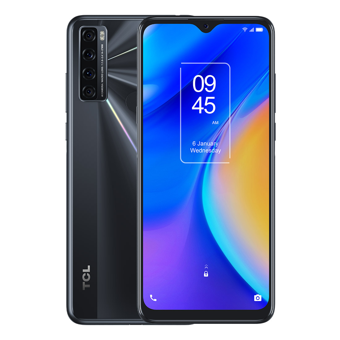 TCL 20 SE (Dual Sim, 128GB/4GB, 6.82'') - Nuit Black
