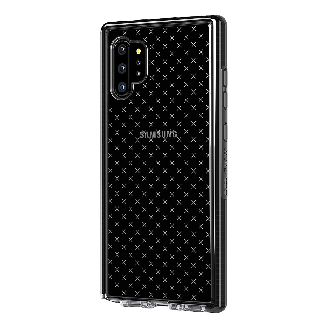 Tech21 Evo Check Case for Samsung Galaxy Note10+ Plus /Note10+ Plus 5G T21-7361 - Smokey Black
