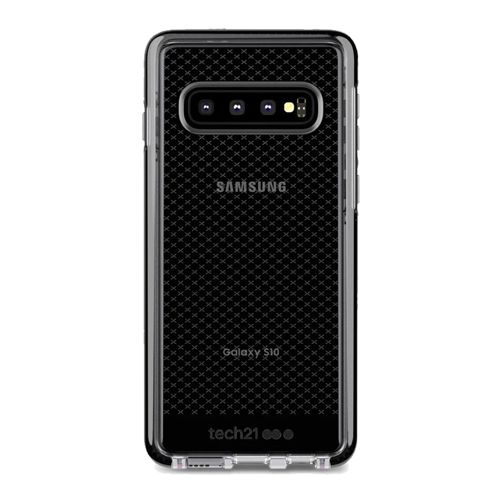Tech21 Evo Check Case for Samsung Galaxy S10 T21-6918 - Smokey Black
