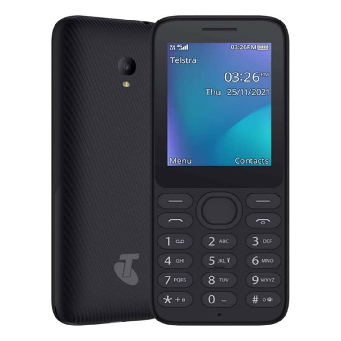Photo of Telstra Alcatel Lite 3 4G Keypad Phone (128MB/64MB, 2.4'', Locked to Tel) - Black