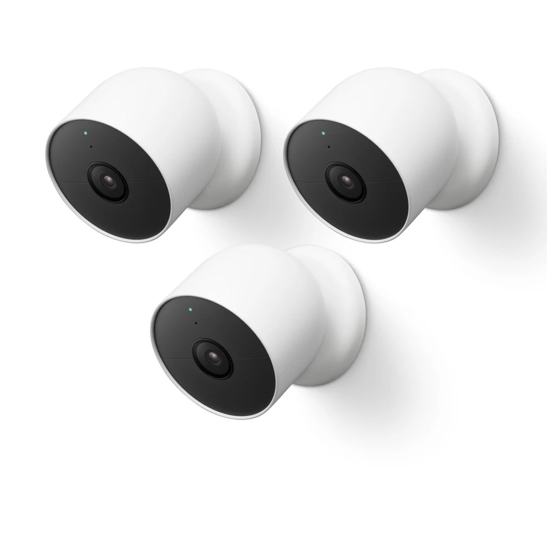 Photo of Google Nest Cam Wireless Camera (Outdoor or Indoor, Battery, GA02077-AU - 3 pack)