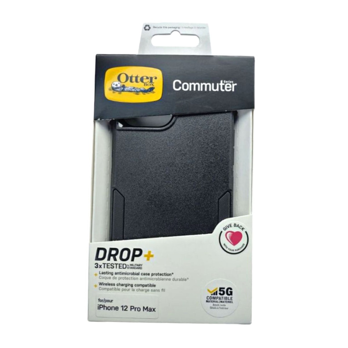 OtterBox Commuter Case for iPhone 12 Pro Max - Black