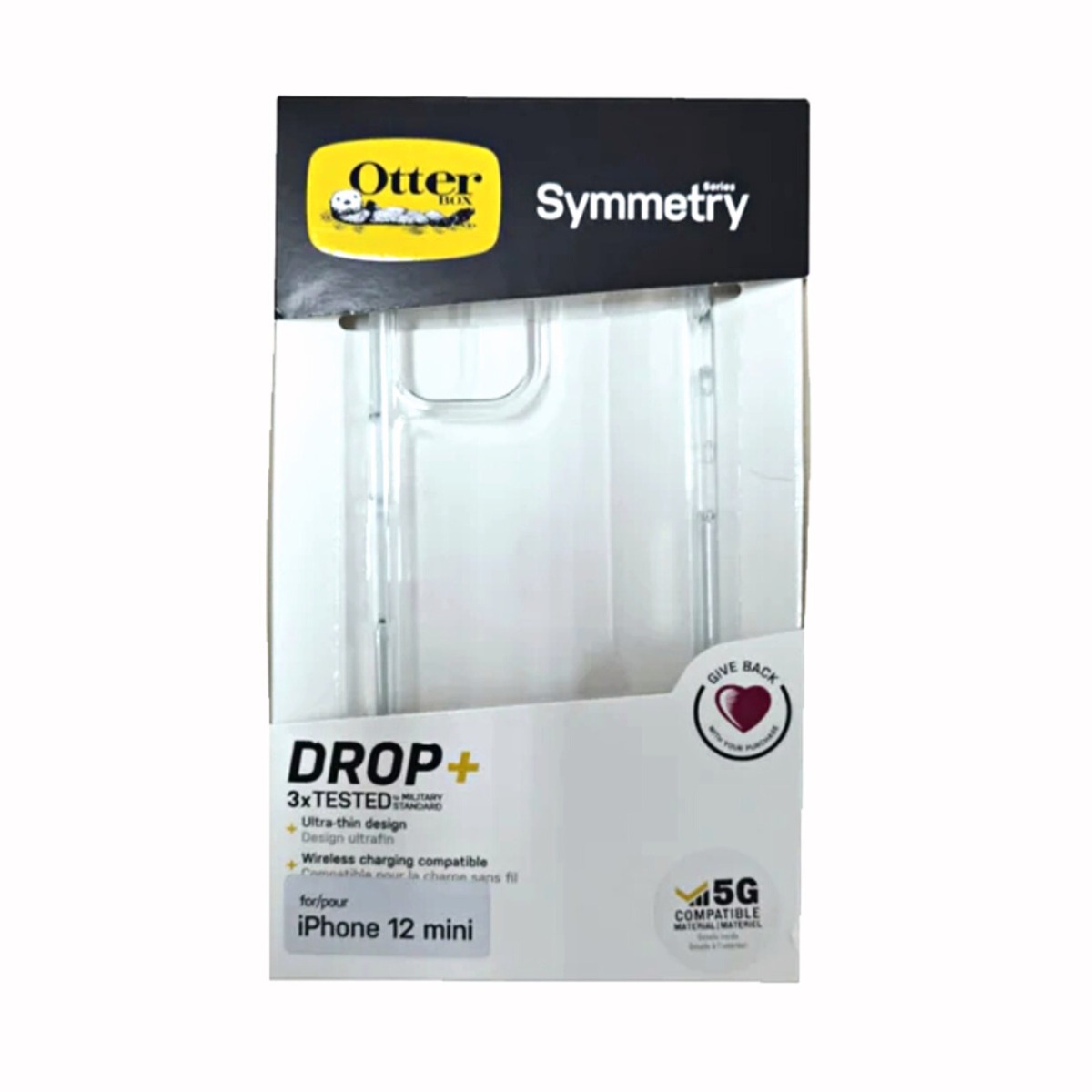 OtterBox Symmetry Case for iPhone 12 mini - Clear